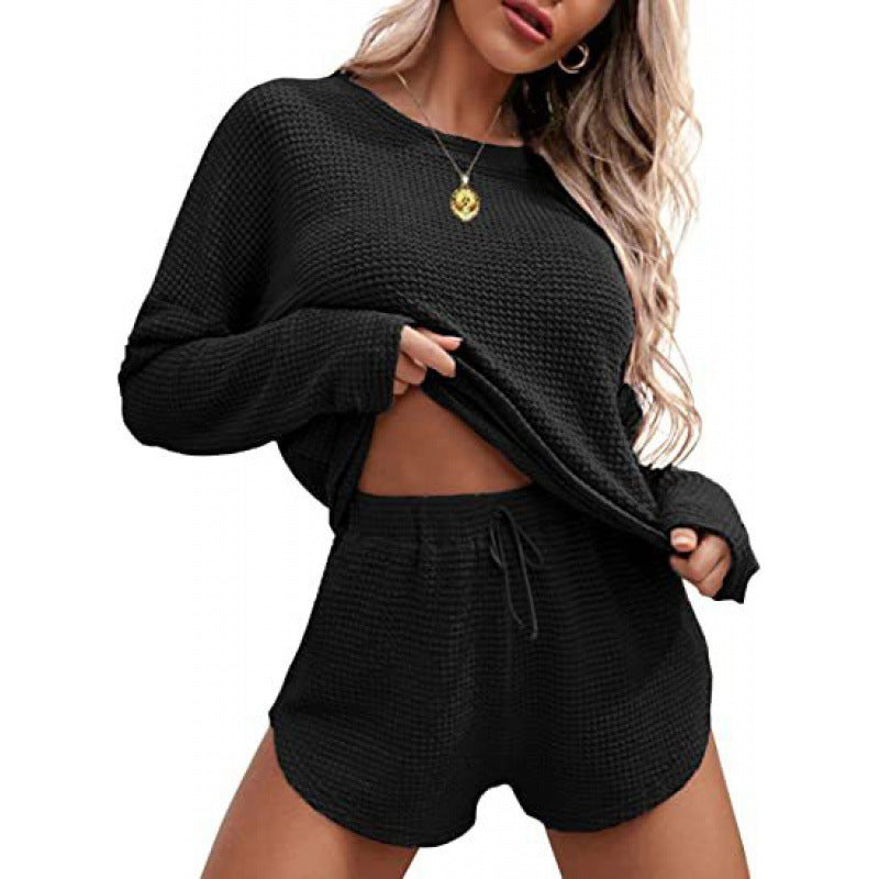 Women's Long Sleeve Top & Shorts